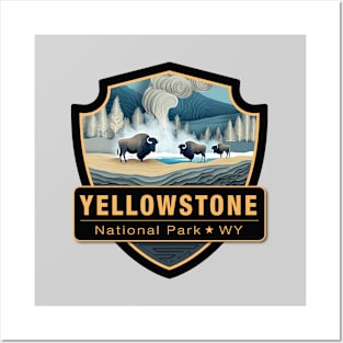 Yellowstone National Park Posters and Art